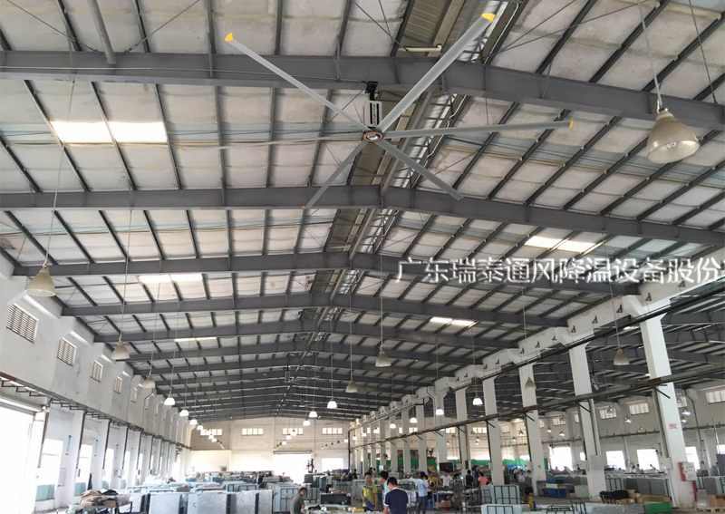 瑞泰風(fēng)堅(jiān)守品質(zhì)，從不放過任何一個(gè)惠州大型工業(yè)吊扇的細(xì)節(jié)問題