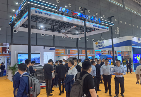 中國長沙國際工程機械展 瑞泰風(fēng)展位如期火熱進(jìn)行中